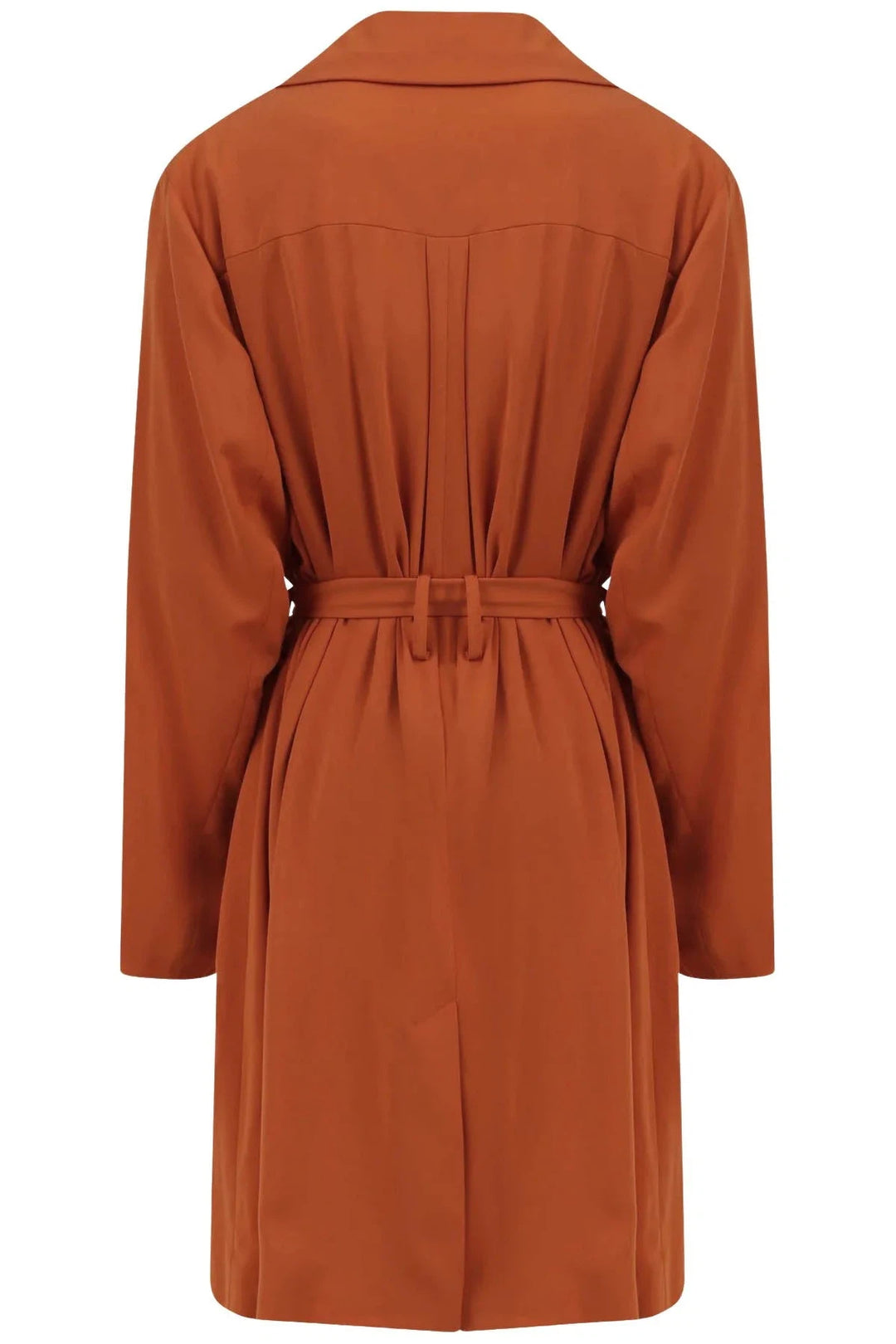 Papaya Lightweight Trench Coat Mac