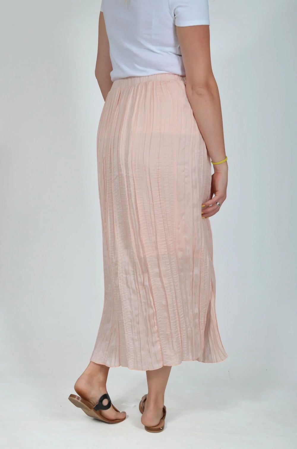 C&A Plisse Midi Maxi Skirt