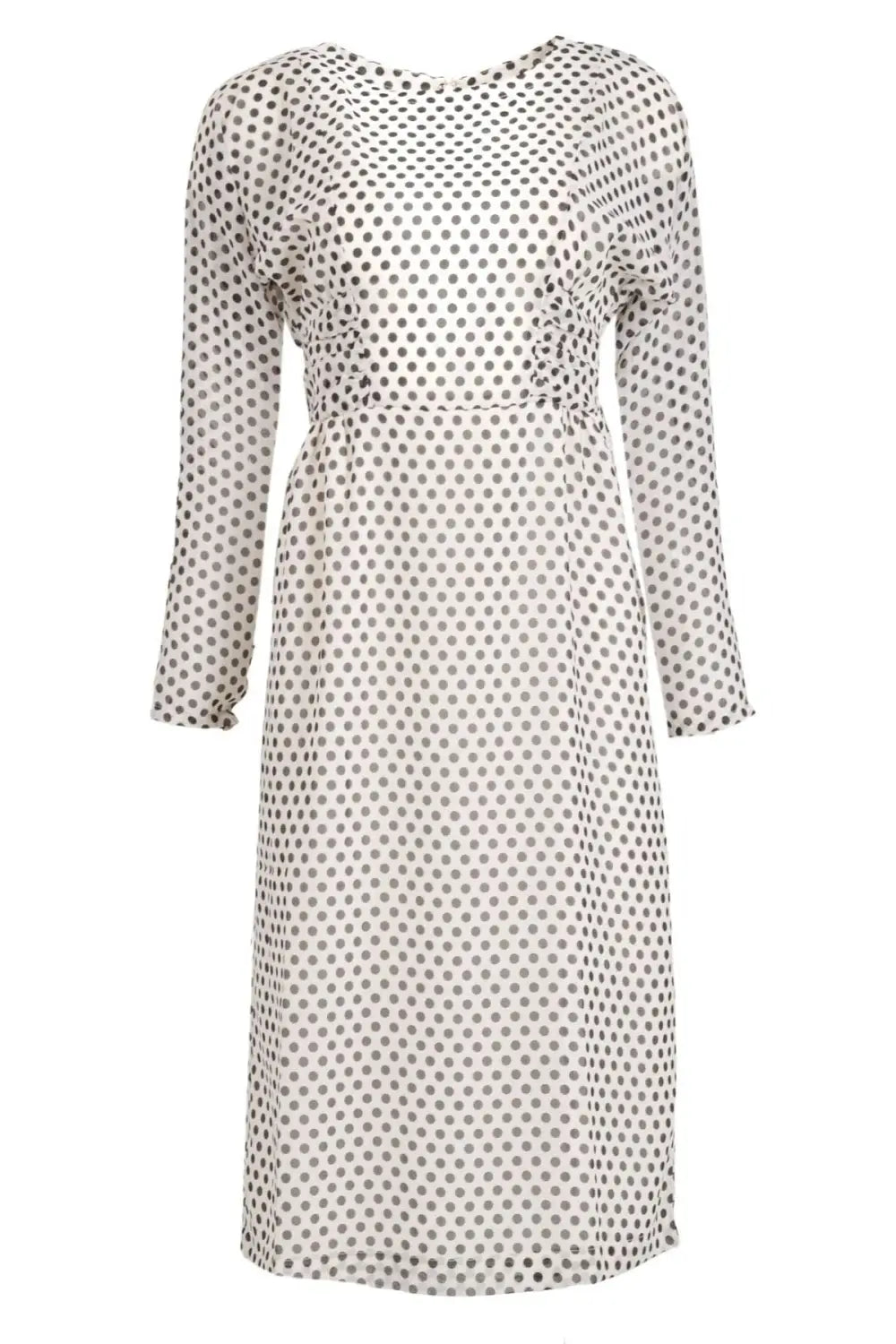 Havren Polka Dot Midi Dress