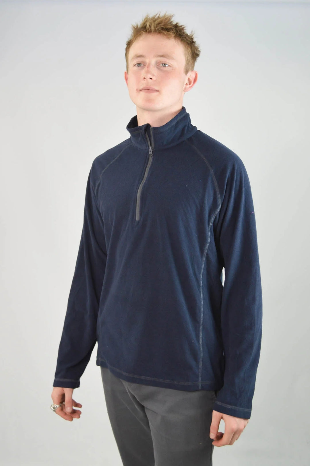 Regatta Half Zip Fleece Top Navy / S