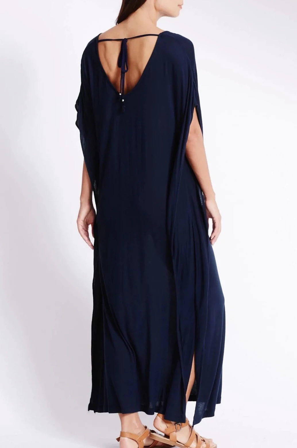 M&S Relaxed Angel Sleeve Maxi Dress