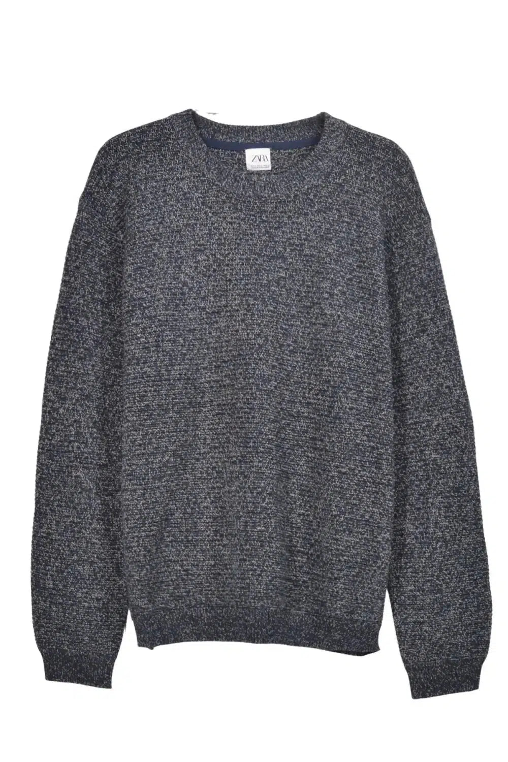 Zara Ribbed Crew Neck Jumper