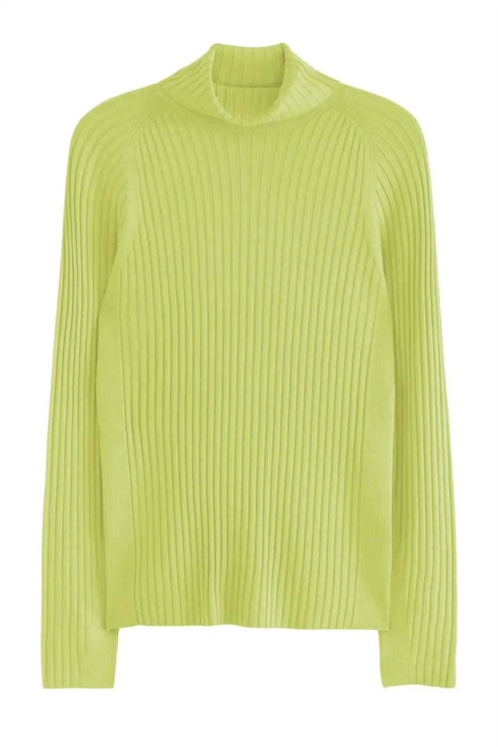 Secret Label Ribbed Polo Neck Top