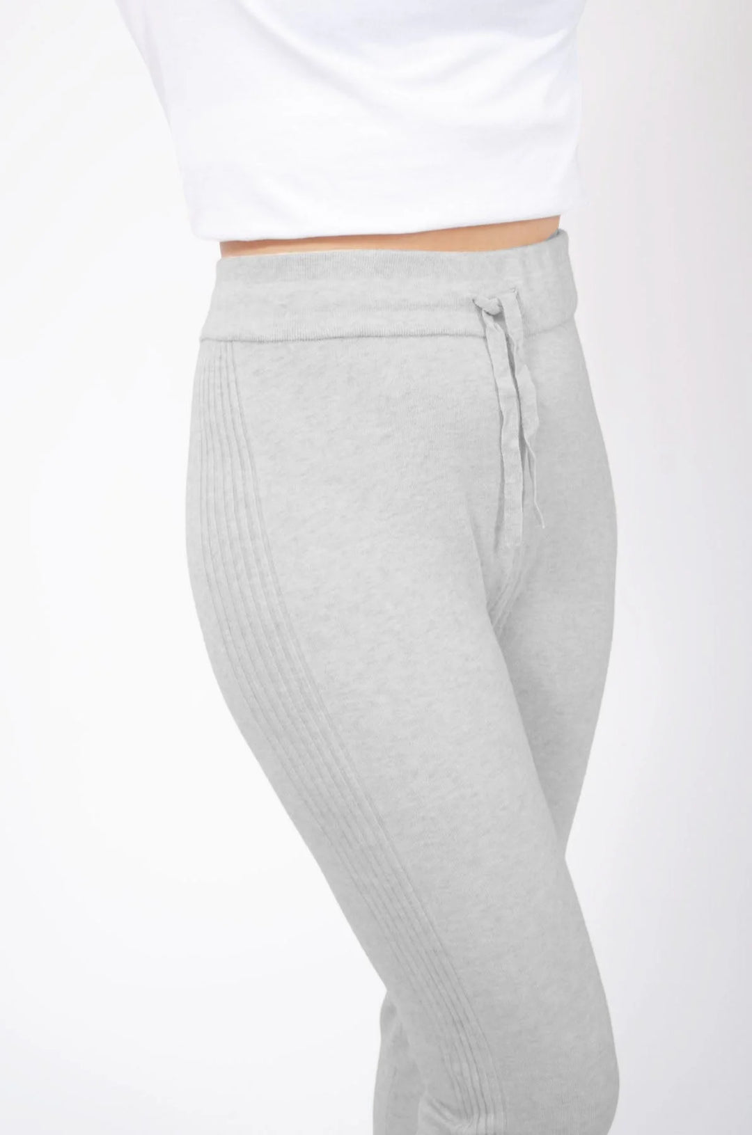 Soft Touch Ribbed Jersey Joggers