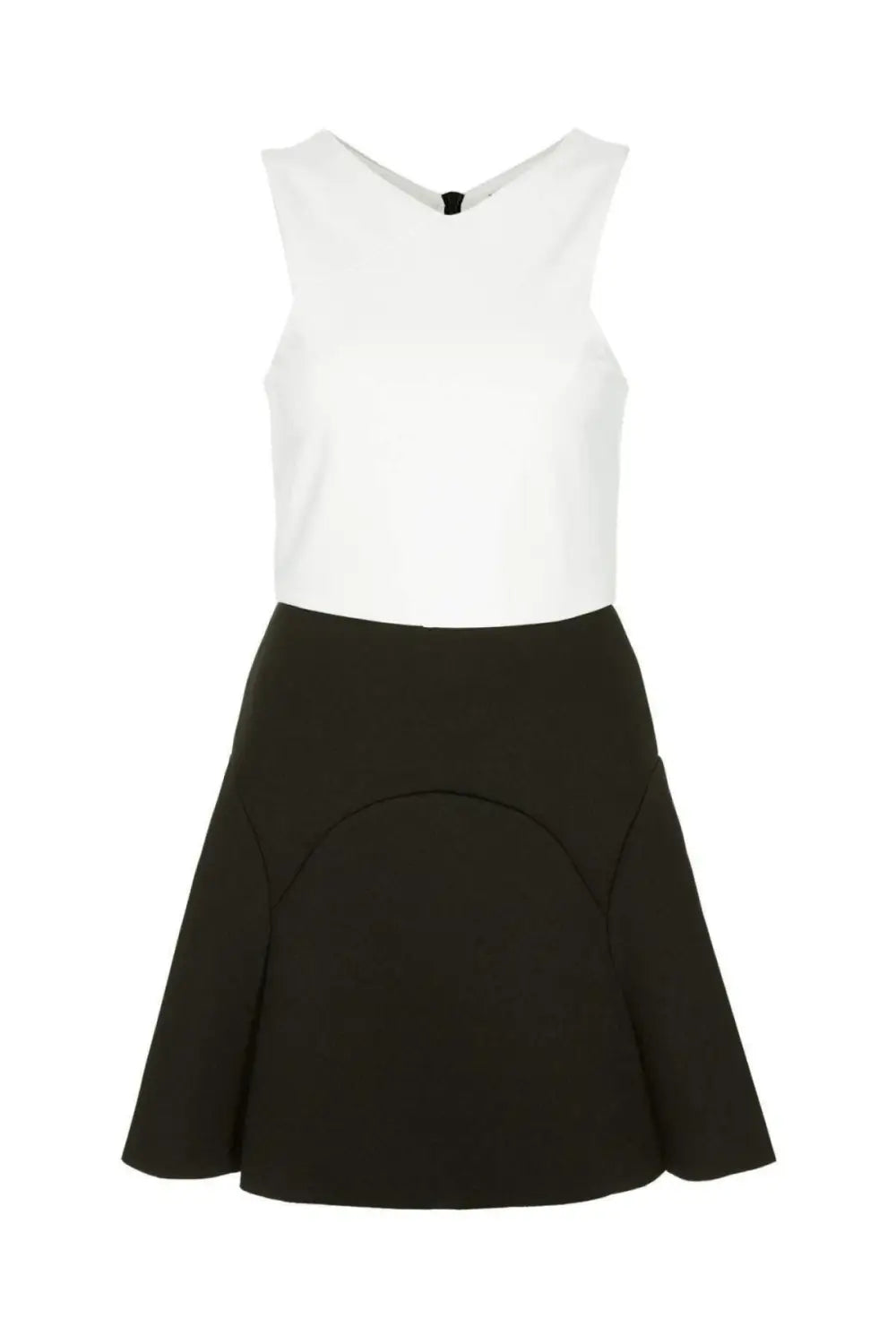 Topshop Scuba Skater Dress