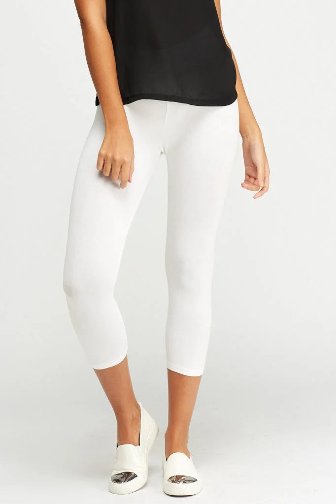 Secret Label 3/4 Length Leggings White / 6