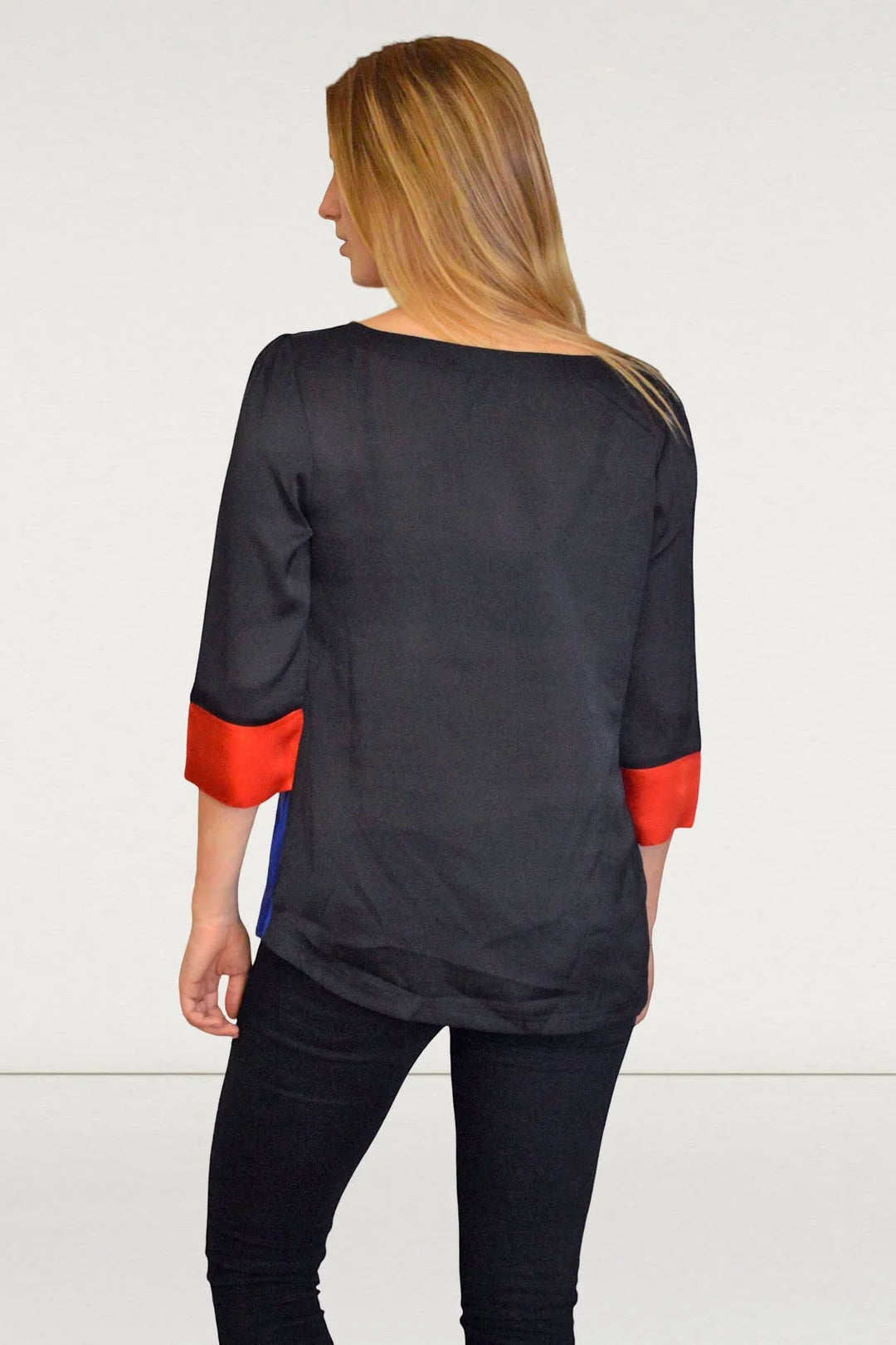 Secret Label Block Colour Satin Top