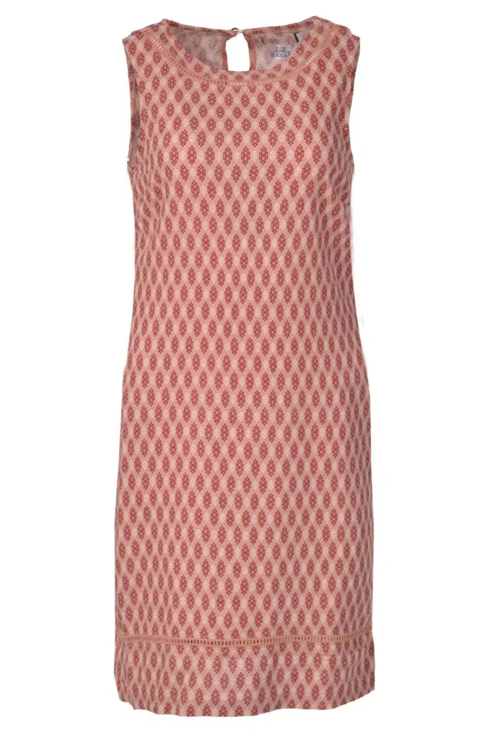 Secret Label Diamond Print Sleeveless Shift Dress