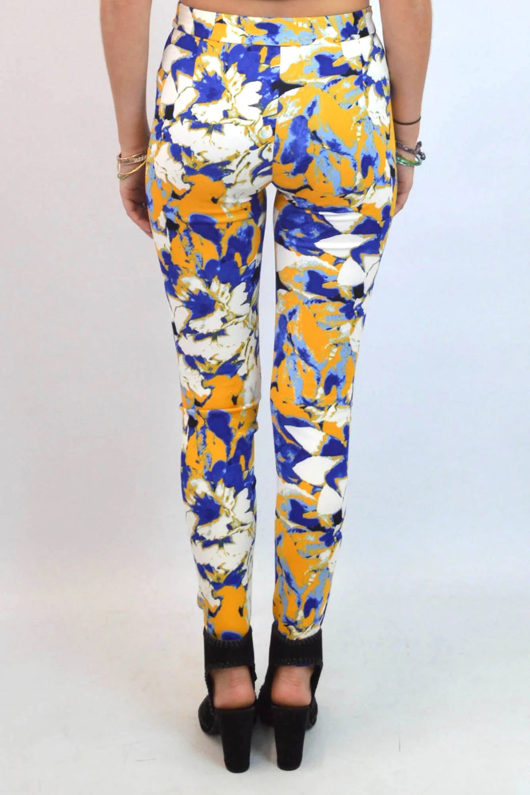 Secret Label Floral Scuba Jeggings