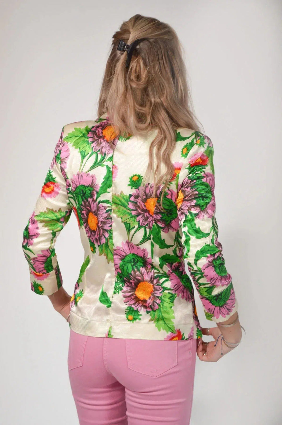 Secret Label Satin Floral Jacket