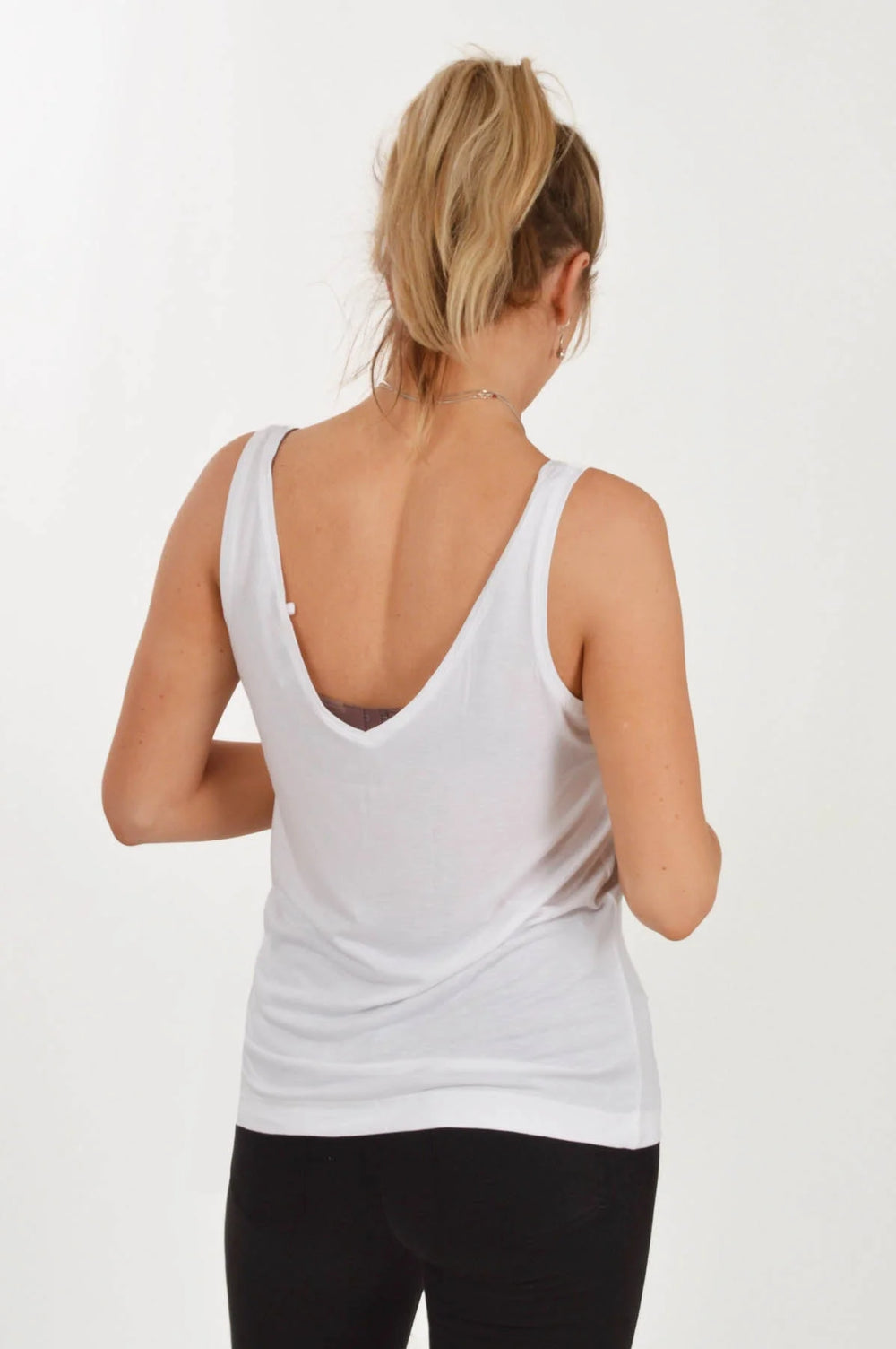 Secret Label Slouch Vest Top V Neck