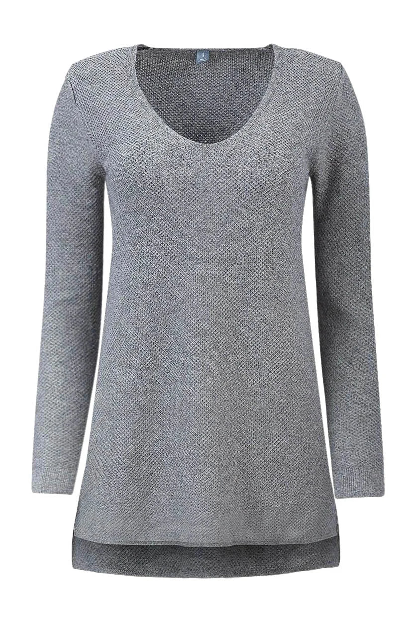 Secret Label Textured Knit V Neck Jumper