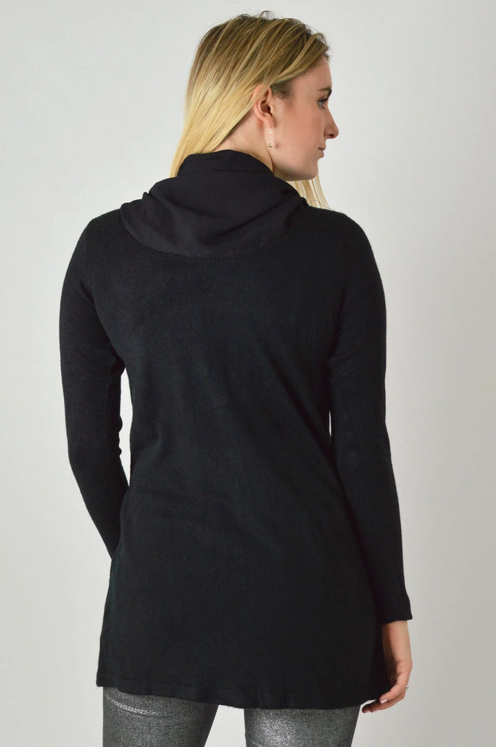 M&S Silky Cowl Neck Tunic Jumper