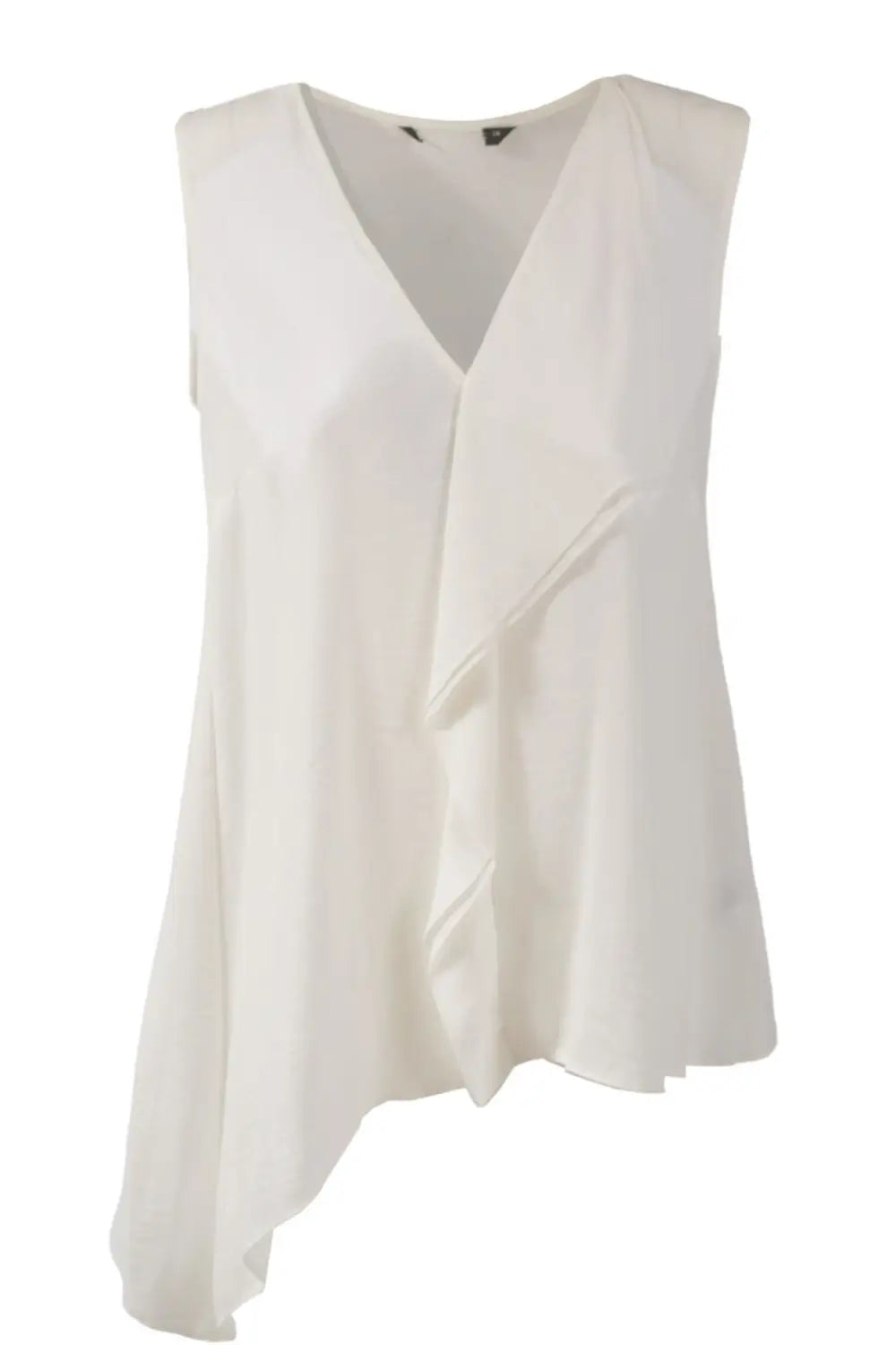 Bon Marche Sleeveless Waterfall Blouse