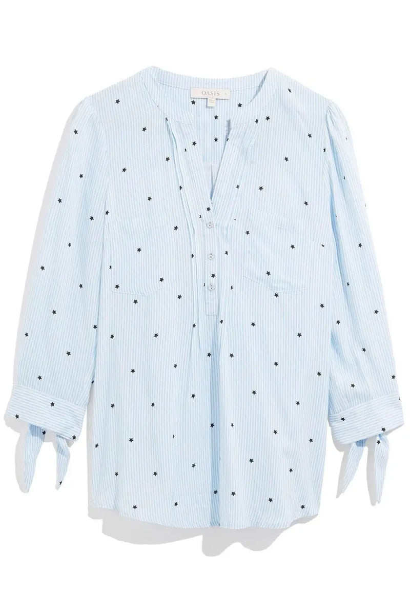 Oasis Star Print Blouse