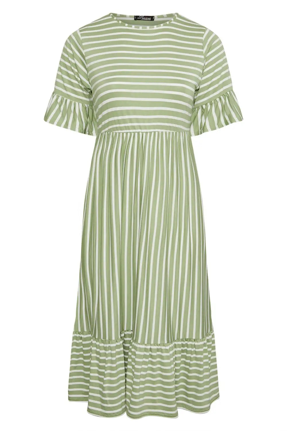 Yours Stripe Jersey Midi Dress