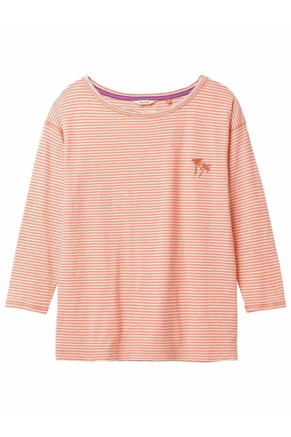 White Stuff Striped Long Sleeve Top