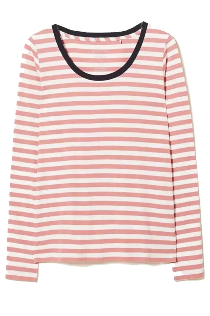 Fat Face Striped Pure Cotton Top