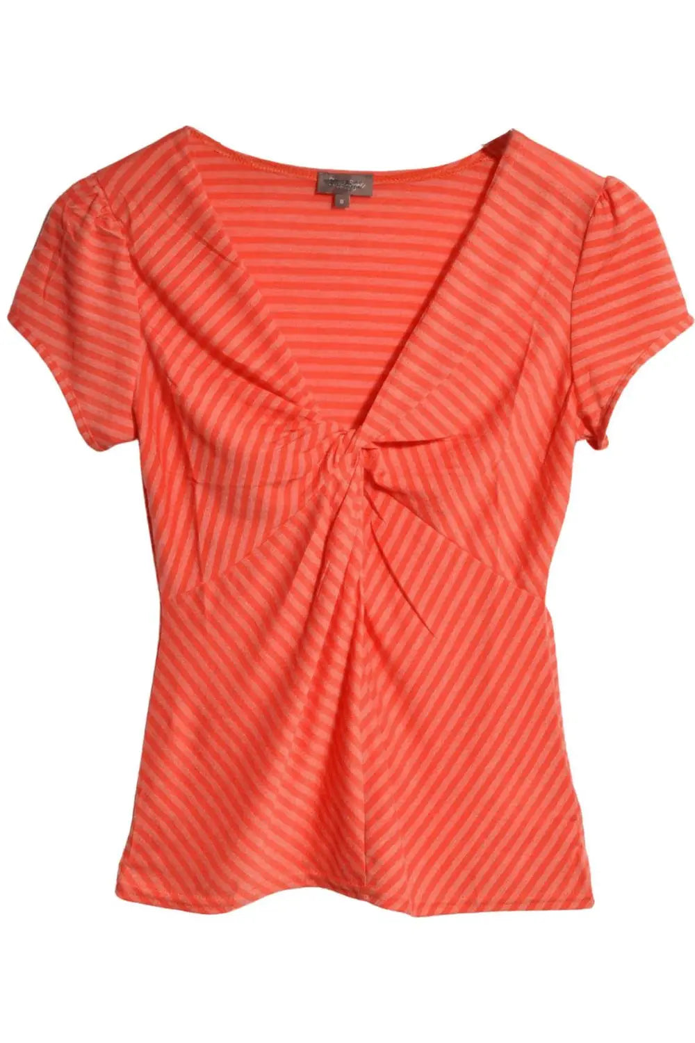 Phase Eight Striped Twist Front Top