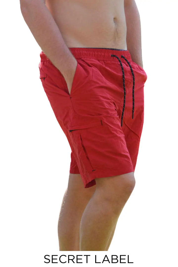 Secret Label Swim Shorts Red / XS