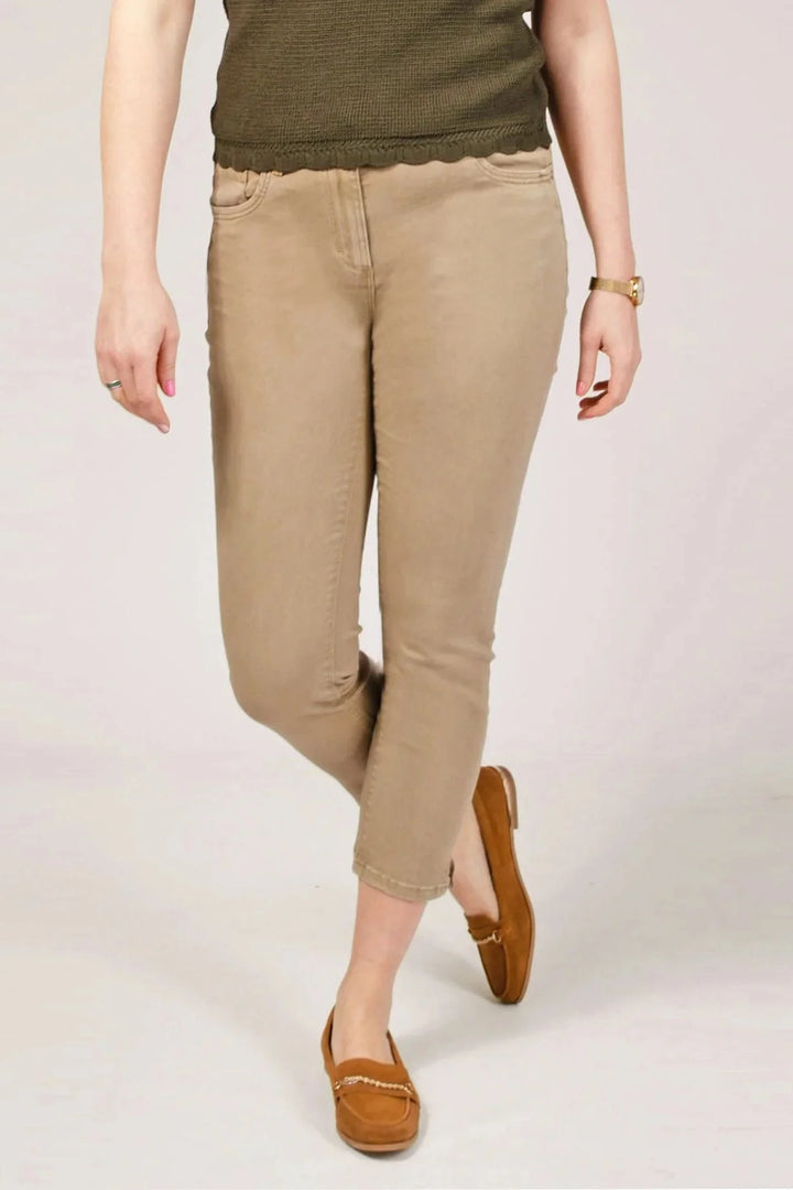 Tom Tailor Nela Slim Ankle Grazer Jeans Beige / 10