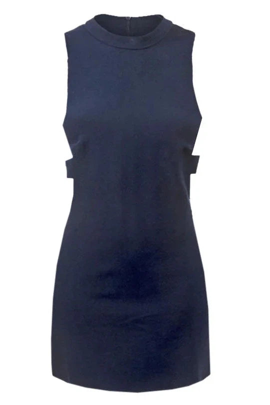 Topshop Sleeveless Cut Out Dress