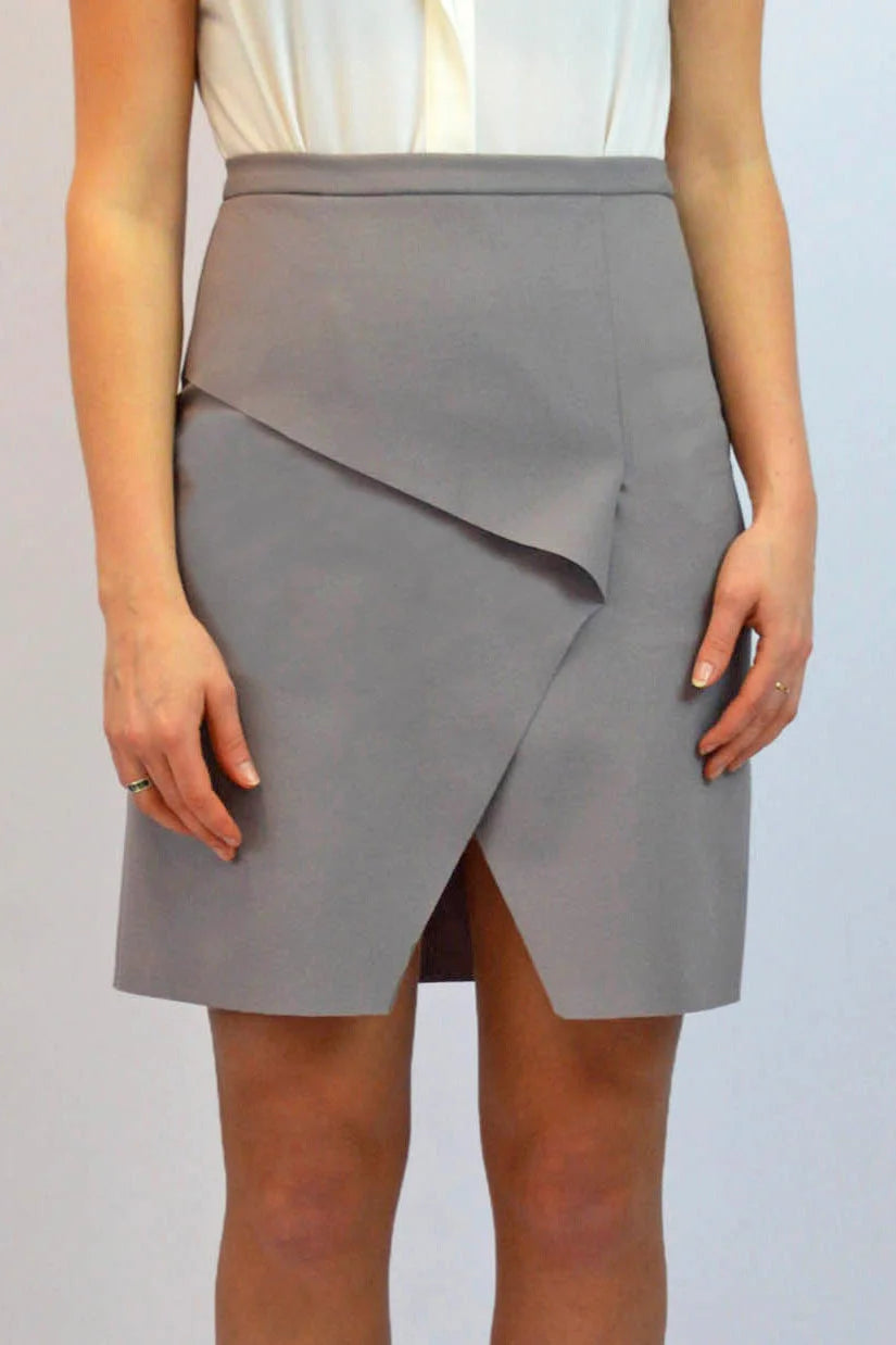 Topshop Wrap Front Skirt