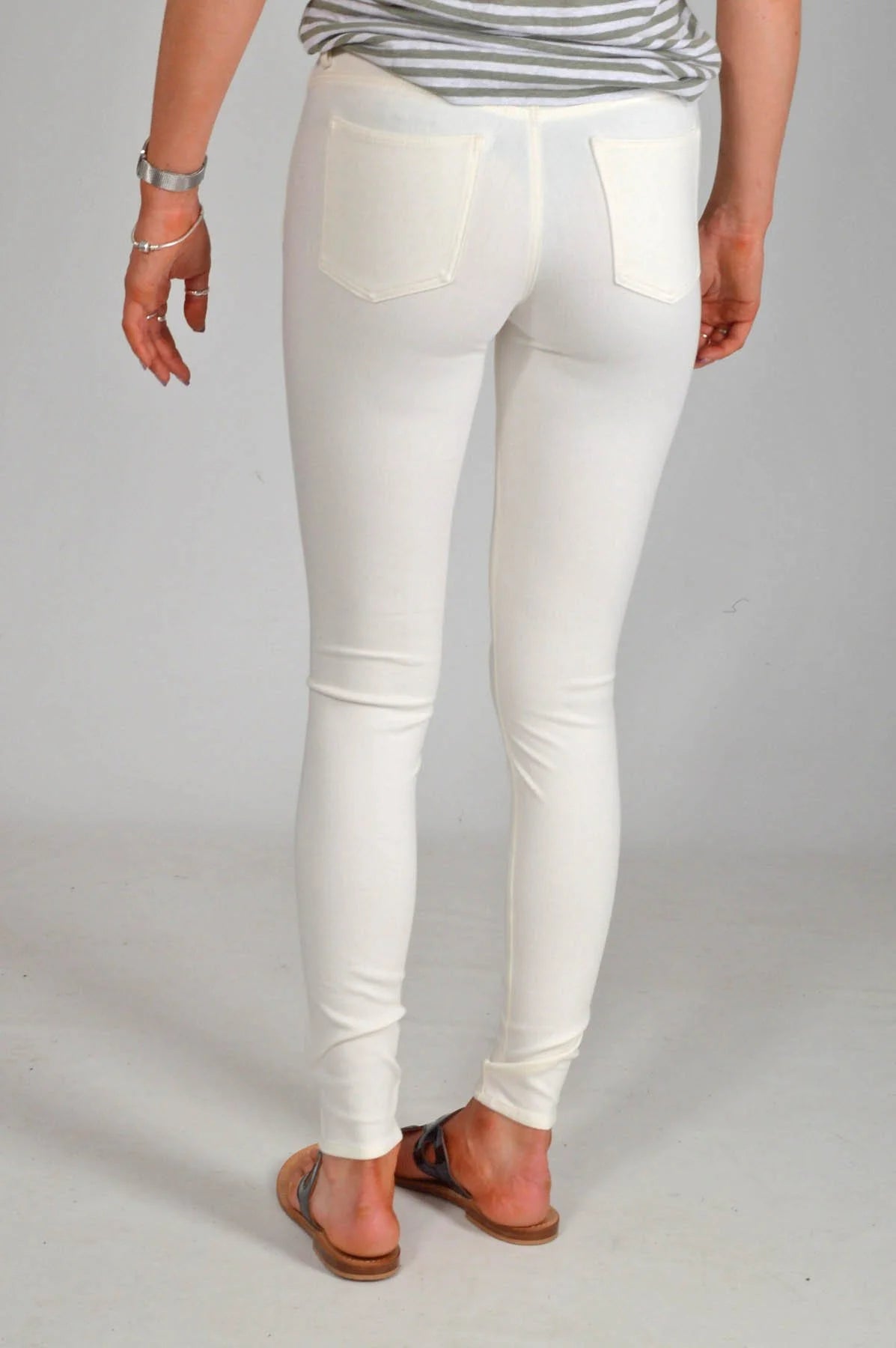 Ivory - Soft Touch Jeggings