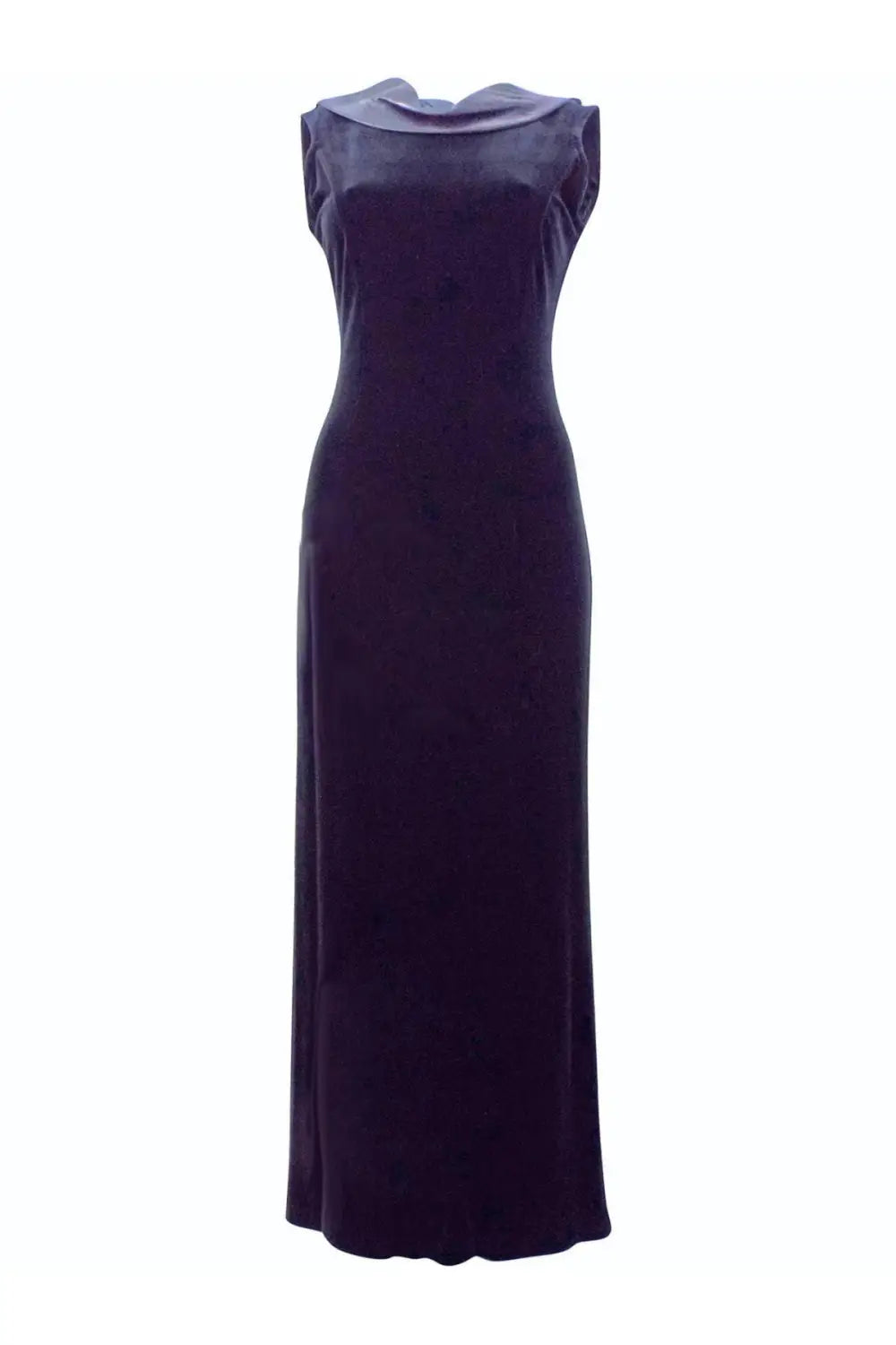 Karida Velvet Satin Maxi Dress