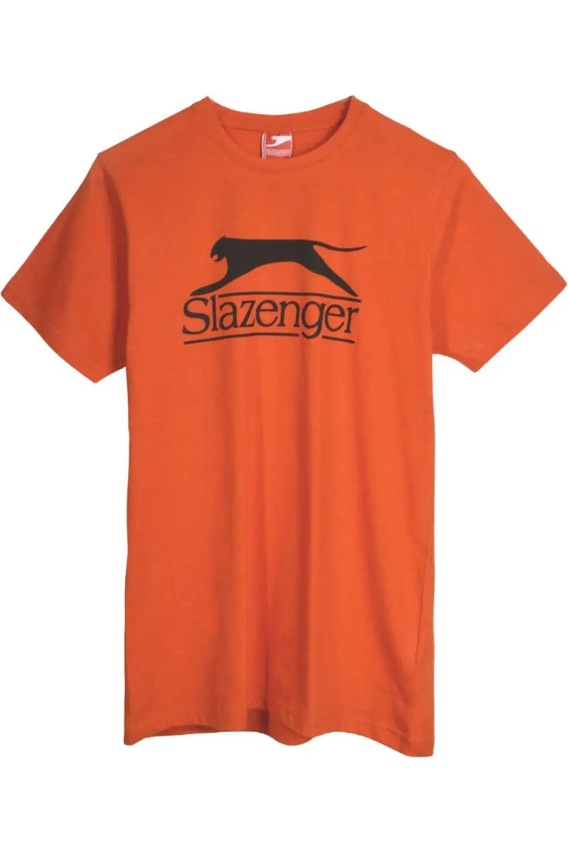 Slazenger Vintage Style Cat Logo T-Shirt